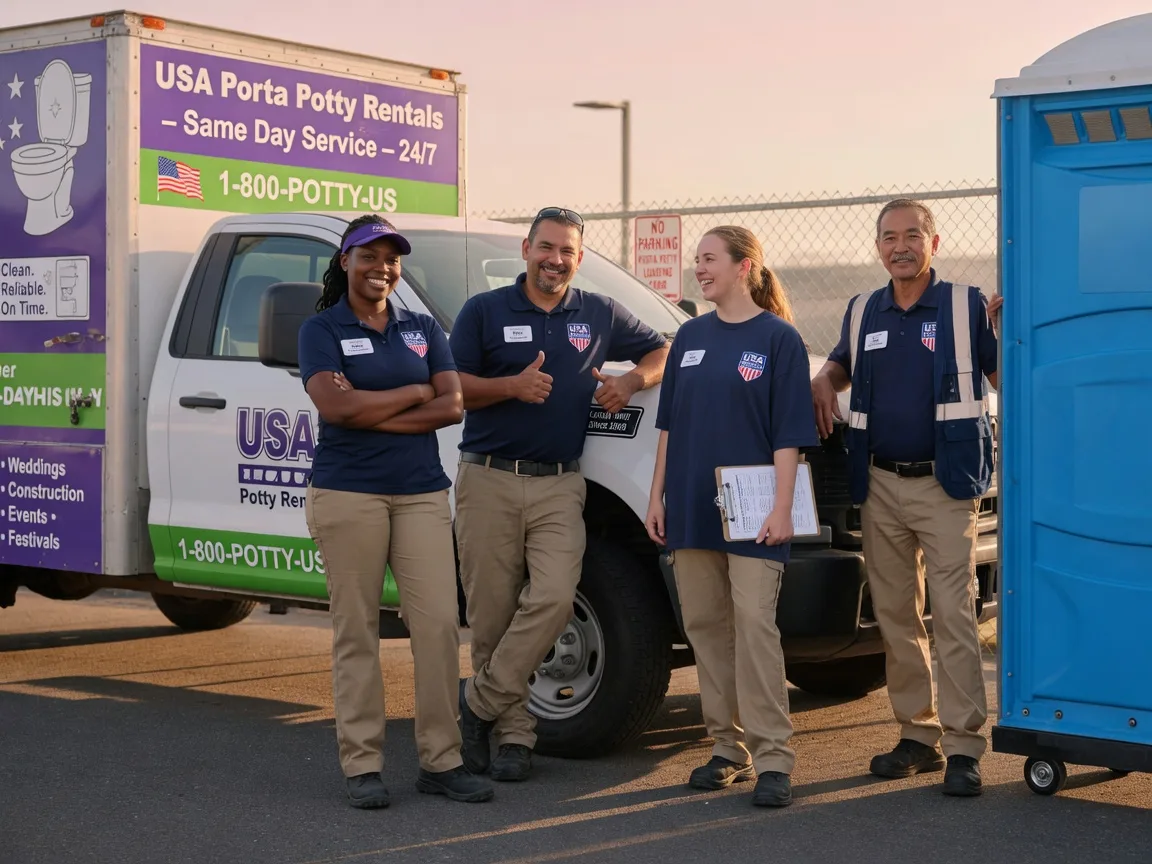 Porta Potty Rental company in Castro Valley, CA